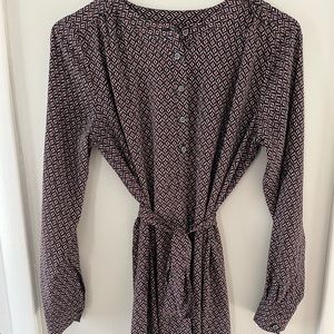 Petite Patterned Shirt Dress